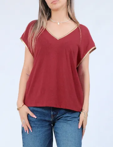 Tricou Vero Moda, rosu