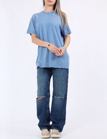 Tricou Only, albastru