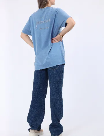 Tricou Only, albastru