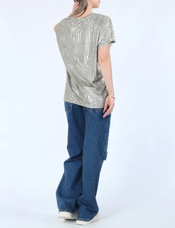 Bluza Only, gri/verde