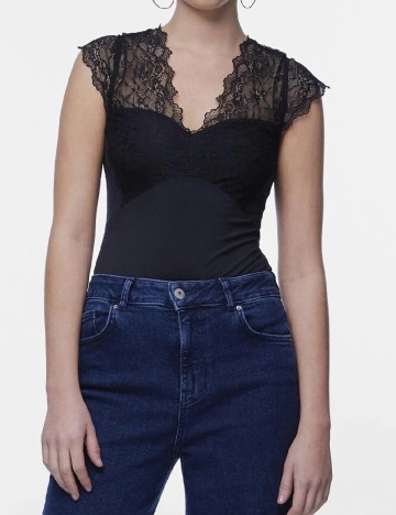 Body Vero Moda, negru