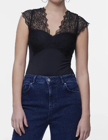 Body Vero Moda, negru
