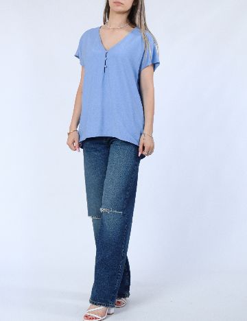 Bluza Vero Moda, albastru