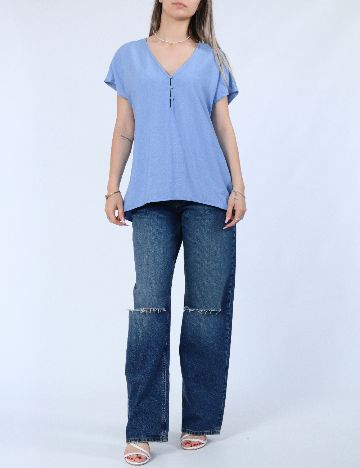 Bluza Vero Moda, albastru