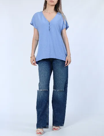 Bluza Vero Moda, albastru