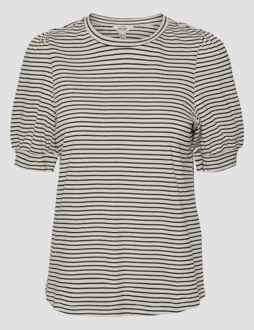 Tricou Vero Moda, crem