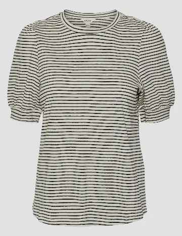 Tricou Vero Moda, crem