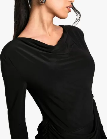 Rochie scurta Boohoo, negru