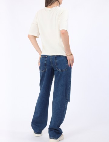 Tricou Vero Moda, crem