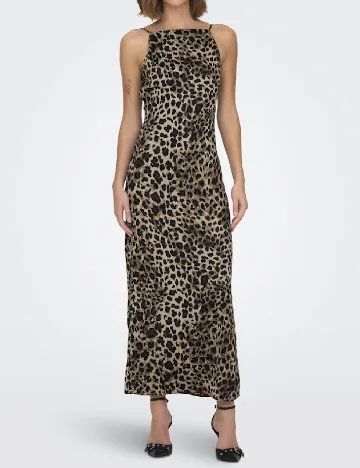 Rochie lunga Only, animal print