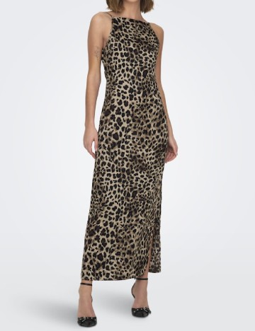 Rochie lunga Only, animal print