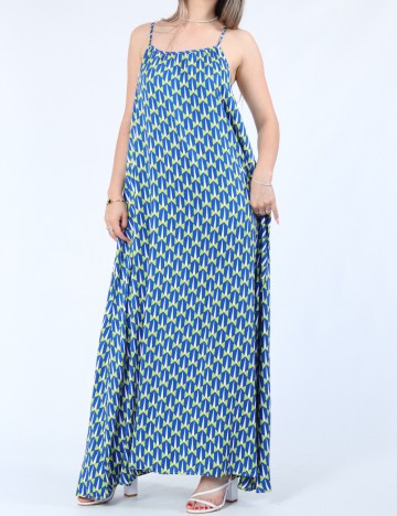 Rochie lunga Only, albastru