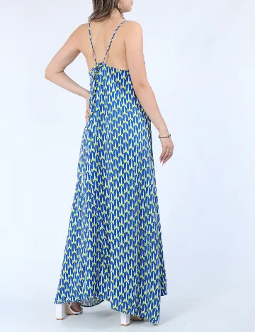 Rochie lunga Only, albastru