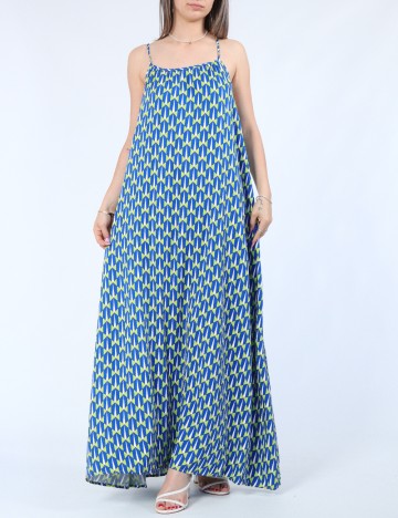 Rochie lunga Only, albastru