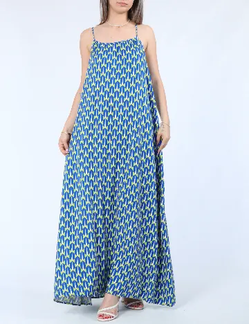 Rochie lunga Only, albastru