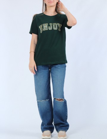 Tricou Only, verde