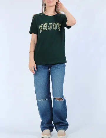 Tricou Only, verde