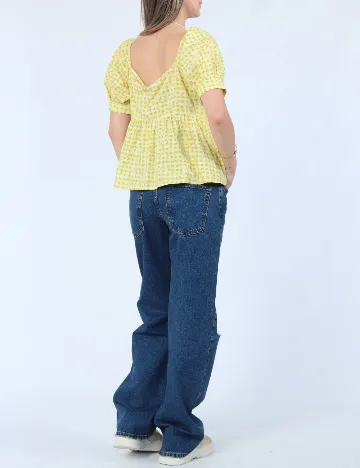 Bluza Pieces, galben