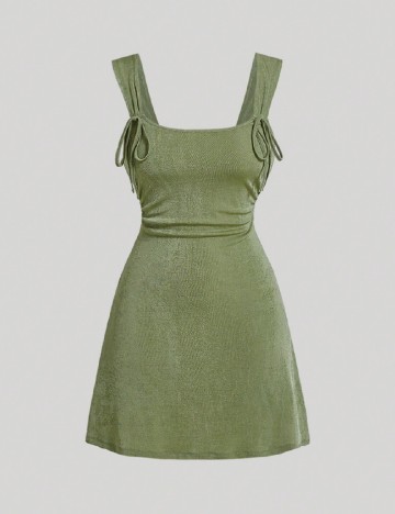 Rochie scurta SHEIN, verde