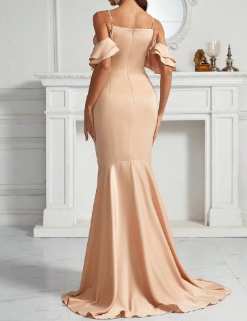 Rochie lunga SHEIN, maro