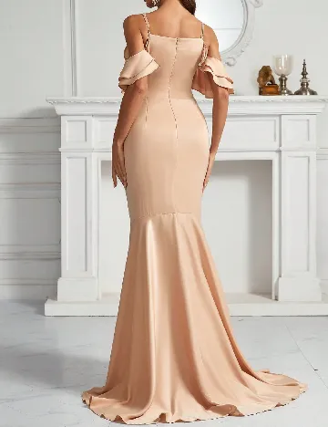 Rochie lunga SHEIN, maro