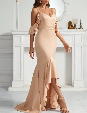 Rochie lunga SHEIN, maro