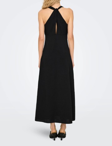 Rochie lunga Only, negru