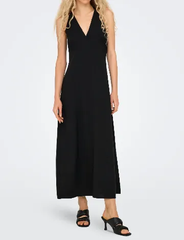 Rochie lunga Only, negru