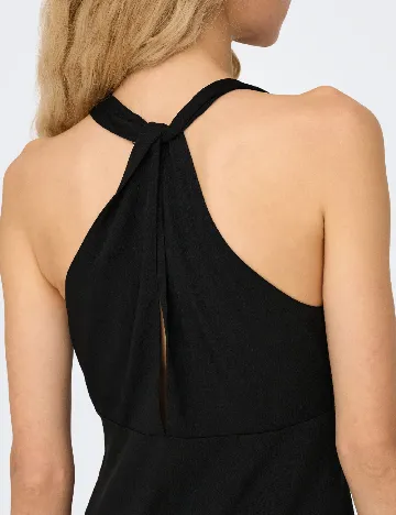Rochie lunga Only, negru