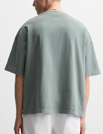 Tricou Oversize Zara, verde