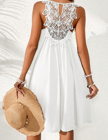 Rochie scurta SHEIN, alb