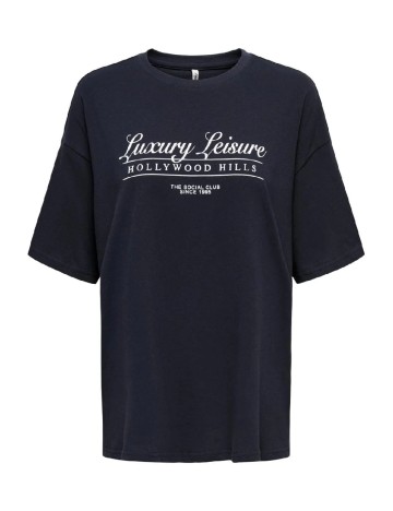 Tricou Oversize Only, bleumarin inchis