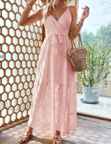 Rochie lunga SHEIN, roz