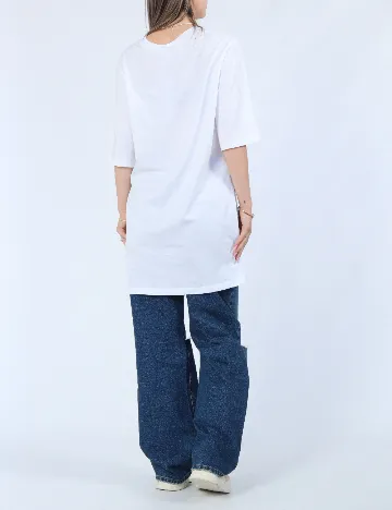 Tricou Oversize Noisy May, alb