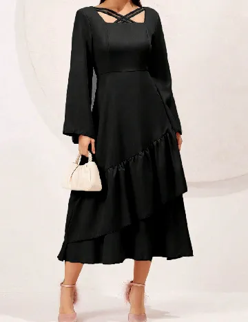 Rochie medie SHEIN, negru
