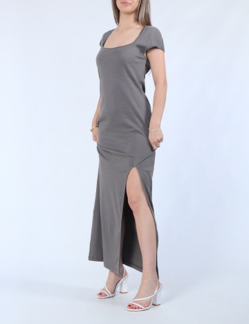 Rochie lunga Noisy May, gri