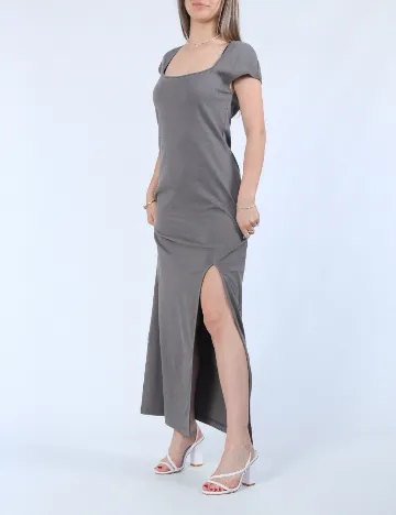 Rochie lunga Noisy May, gri