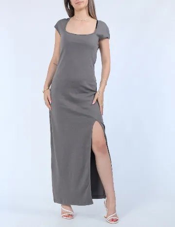 Rochie lunga Noisy May, gri