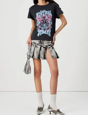 Tricou Noisy May, gri inchis