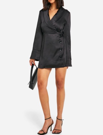 Rochie scurta Boohoo, negru