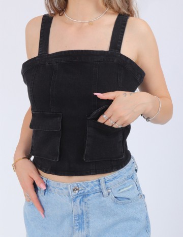 Top Jack&Jones, negru