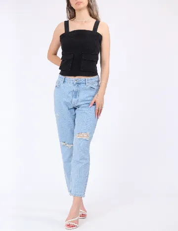 Top Jack&Jones, negru