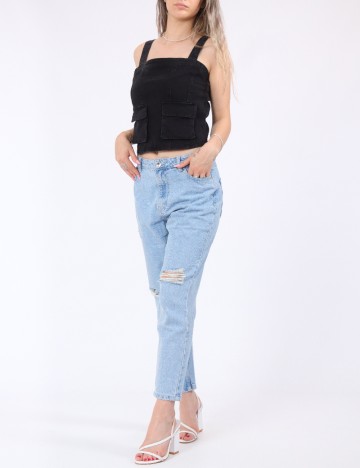 Top Jack&Jones, negru