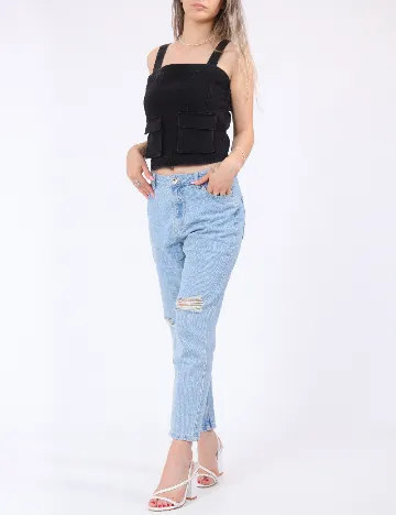 Top Jack&Jones, negru