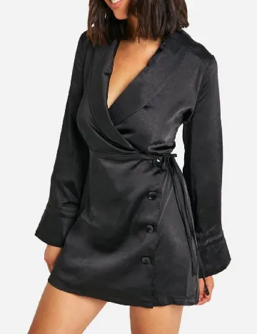Rochie scurta Boohoo, negru