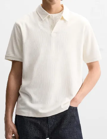 Tricou Zara, ecru
