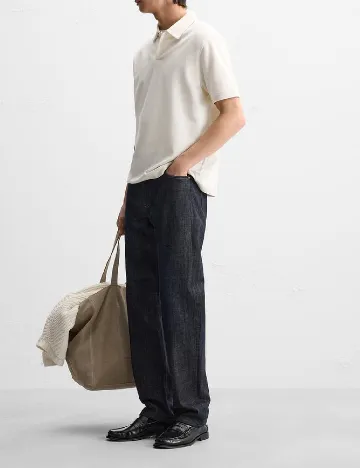 Tricou Zara, ecru
