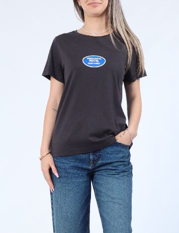 Tricou Noisy May, gri inchis