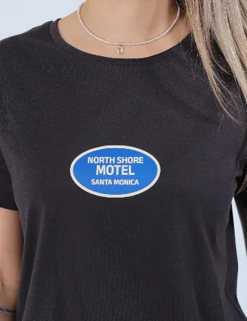 Tricou Noisy May, gri inchis