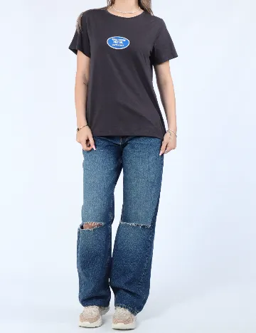Tricou Noisy May, gri inchis
